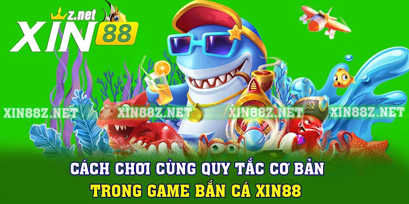 Cách chơi cùng quy tắc cơ bản trong game bắn cá XIN88