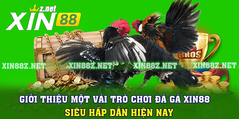 Giới thiệu một vài trò chơi đá gà XIN88 siêu hấp dẫn hiện nay